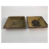 Otagiri Handcrafted Trinket Dishes 3.5 x 3.5"