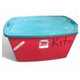 Sterilite 30 Gal Storage Bin W/Lid