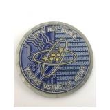 Science-Themed Metal Challenge Coin