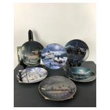 Hamilton Collection & Jesse Barnes Christmas Plate