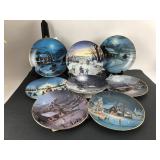 Hamilton Collection & Jesse Barnes Christmas Plate