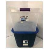 Sterilite Clearview & Blue Tote Set