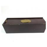 Bombay Company Wood Box W/ Brass Accent