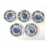 5 Alfred Meakin Fair Winds Plates
