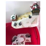 Mr. Christmas Ski Hill With Accessories