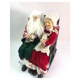 Santa & Mrs Claus 14" Holiday Figurines