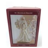 St. Nicholas Square Santa Porcelain Musical