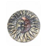 Concrete Celestial Sun & Moon Stepping Stone