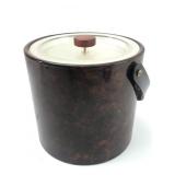 Georges Briard Ice Bucket & Lid With Tongs