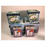 Snowman & Winter-themed Storage Boxes & Frames