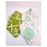 14 Mid-20th Century Textile Napkins