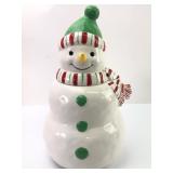 Mesa Snowman Cookie Jar With Lid