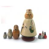 Russian Nesting Doll Doctor Set With Accessories
