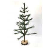 Vintage 23-Inch Artificial Pine Tree
