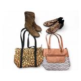 Kate Spade Tote & Leopard Boots Collection