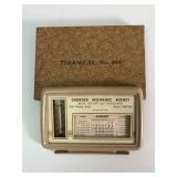 Morco Therm-Cal No. 400 Desk Calendar