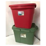 Sterilite & Sunshine Plastic Storage Totes