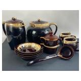 Pfaltzgraff Brown Glazed Pottery Set