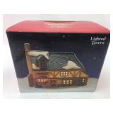 Christmas Heirloom Porcelain Lighted Tavern