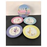L. Godinger & Co. Stepping Out Plate Set
