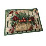 Susan Winget Happy Holidays Tapestry 26 X 36"