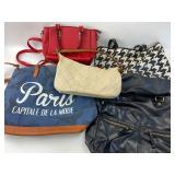 5 Purses Including Jullia D & Rosetti