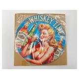 Whiskey Time Metal Sign With Retro Design