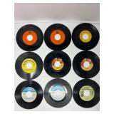 9 Childrenï¿½s 45 RPM Vinyl Records