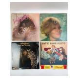 4 Vinyl Records Including Patti Page