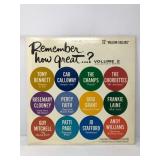 Remember How Great Volume 2 Vinyl LP