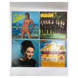 4 Assorted Vinyl Records