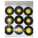 9 Peter Pan Records 45 RPM Vinyls