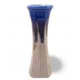 Michael Crumb Studio Pottery Drip Glaze Vase