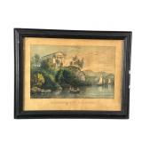 Currier & Ives The Hudson Near Coldspring