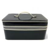 Vtg Lancome Patent Leather Travel Case