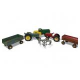 Ertl & Hubley Die-Cast Tractors & Trailers