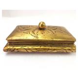 Freeman & McFarlin Gilt Pottery Dish