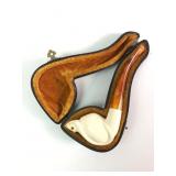 Turkish Made Meerschaum Pipe With Case