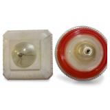 Vtg Lighting Specialties L.A. Clip-On Shades