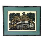 Yoshitoshi Mori Pencil Signed Wood Block Print