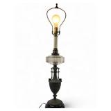 Late 19th Century Hinks & Sons Electrified Lamp