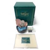 Walt Disney Dumbo Figurine With Box & COA