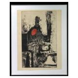 ï¿½Mujer Orandoï¿½ Wood Block Print Juarez