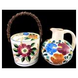 NASCO & Japanese Hand Painted Ceramic Pieces