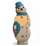 Vtg Empire Snowman Light Up Blow Mold