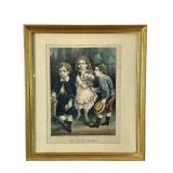 Currier & Ives Lithograph ï¿½The Little Beautyï¿½