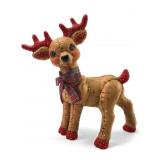 Vtg Kimple Ceramic Christmas Quilted Reindeer