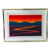 Ouray Meyers Sunset Serenity Serigraph