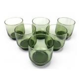 Rare MCM Green Libbey Tawny Accent Glasses