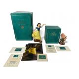 Disney Snow White & Sneezy Figurines Set